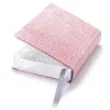 Pocket Daily Planner 2027 - One Day Per Page - Leather - Silver Red - 9.5 x 13 cm - 5