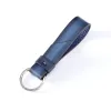 Key Chain Porto Cervo, leather, blue
