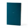Journal L plain Petrol Green