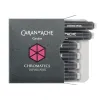 Caran d'Ache Chrom. Ink Cartridges, 6x, divine pink