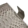 Personal Organiser, python leather, grey - 4