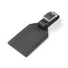 Luggage Tag Adri Leather Black