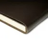 Notebook with Soft Cover, 96 pages, leather, A4, chocolate - 4