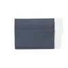 Card Wallet, 6 cc, Kollektion  1977, leather, flat, blue
