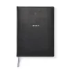 Weekly Planner 2027 Verona Black Cowhide Leather - 5