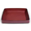 Desk Organiser Tray Stitch, A4, leather, burgundy - 3