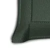 Valet tray rectangular, deer leather, 21 x 15 cm, dark green - 3