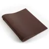 Ring Binder, A4, 4-ring mechanism, leather, dark brown - 3