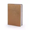 Notebook A5, leather, Bronze, ruled