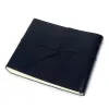 Photo Album, 50 pages, leather cover, 33x33 cm, dark blue - 5