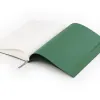 Notebook A4, linen, Green, blank - 3