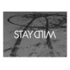 “Stay Wild” Greeting Card – White
