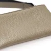 Bethge - Clutch Adri - Leather - Pouch - Zip - taupe - 2