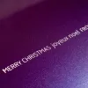 Christmas card Merry Christmas text international - 2