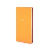Pocket Datebook 2027 Orange Leather