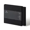 Guest Book 180 pages black linen 