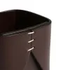 Pen Holder Stitch, leather, square, dark brown - 3