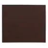 Mouse Mat, leather, 28 x 25 cm, dark brown