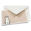 Meerkat Greeting Card – Smooth Ivory - 2