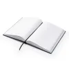 Guest Book, 144 pages, leather, A4, black - 3