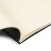 Guest Book, 110 pages, leather, 21x21 cm, black - 5
