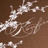 Greeting card cherry blossom confirmation white - 2