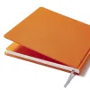 Guest Book 180 pages orange linen  - 3
