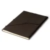 Notebook with Soft Cover, 96 pages, leather, A4, chocolate - 2