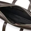 Edge Adri Leather Briefcase – Dark Brown - 2