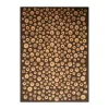 Wrapping paper sea urchin brown 50 x 70 cm, 3 sheets