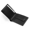 Wallet with Coin Pocket, stingray leather, black - 2