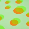 Wrapping paper Eclipse green/orange/mint 50 x 70 cm, 3 sheets - 2